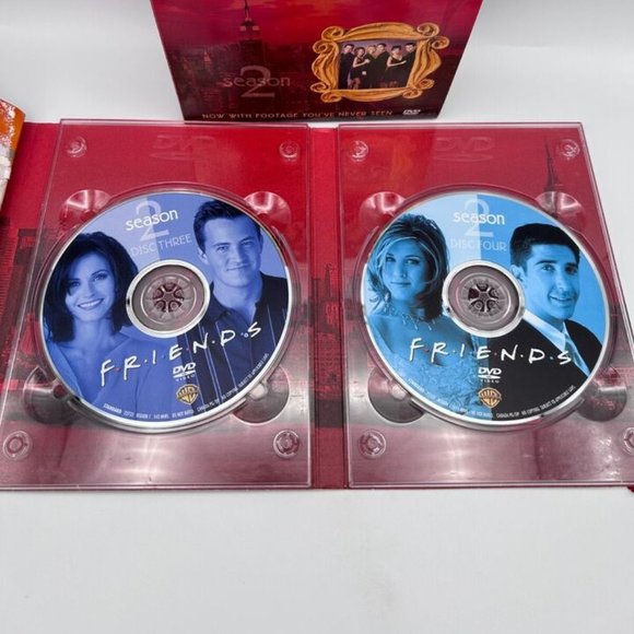 DVD Friends - The Complete Second Season 4-Disc Set 2002 - Picture 5 of 7